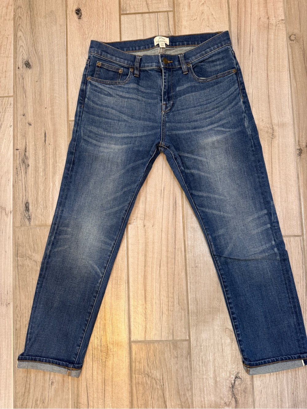J. Crew Women's Boyfriend Jeans - Medium Blue Wash